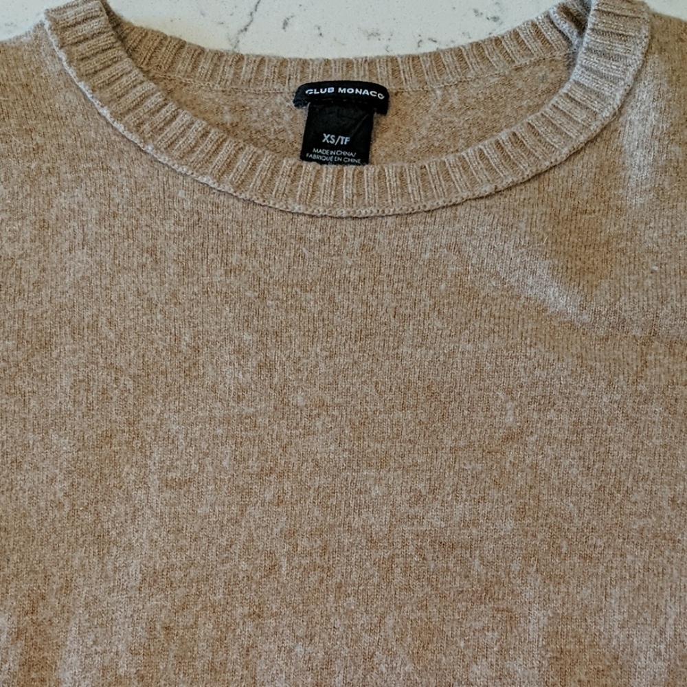 Club Monaco wool/cashmere blend sweater